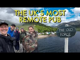 WE HIKED TWO DAYS FOR A PINT - The Old Forge, Inverie