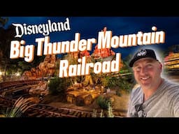 Big Thunder Mountain Railroad Disneyland Ride at Night | The Wildest Ride in the Wilderness
