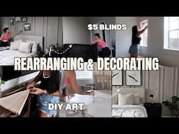 REARRANGING MY ROOM AND DECORATING! LIFE UPDATE VLOG! WEIGHT LOSS , KNOX AND LIFE.