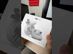 Unboxing the DJI Flip in all its glory, built in propeller guards are v cool #DJIflip #DJI #drones