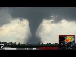 Killer Tornado Strikes Sikeston, MO - Live As It Happened - 5/16/25