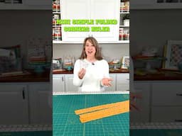 Use Mini Simple Folded Corners Ruler for Fast and Easy Binding #quilting #sewinghacks #sewingtips