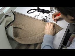How to Sew a Zipper Jacket for Women 🧵✂ Part 3