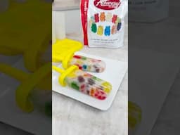 Gummy Bear Tequila Popsicle #gummybear #popsicle