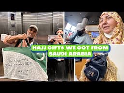 HAJJ GIFTS WE GOT FROM SAUDI ARABIA 🇸🇦 🎁