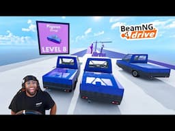 THIS LEVEL MADE US RAGE QUIT lmaooo | BeamNG.Drive Obstacle Course Pt. 8