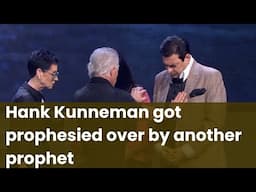 Hank Kunneman got prophesied over by another prophet