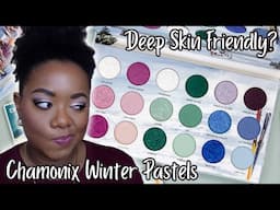 NOMAD COSMETICS CHAMNOIX APRES SKI | SWATCHES & 2 LOOKS | DEEP SKIN FRIENDLY?