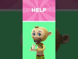 🖐 Learn to Say "Help!" in ASL with Gibby! 💬✨ #LearnASL #SignLanguageForKids #InclusiveLearning