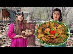 Grandma’s Cooking Traditional Kuku Recipe You'll Love! Village Life Cooking