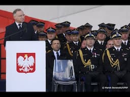 [PJM] 4 maja 2025 r  PJM | Udział Prezydent Andrzeja Dudy w Centralnych Obchodach Dnia Strażaka