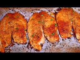 Parmesan Crusted Baked Tilapia Recipe - Easy Baked Tilapia