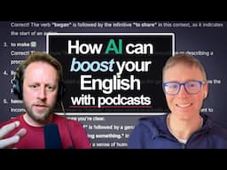 936. How AI can Boost your English with Podcasts ✨🎧 (feat. Alastair Budge)