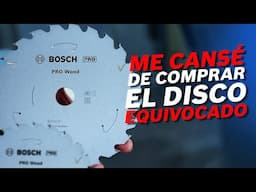 ¿LOS DISCOS DE SIERRA PARA MADERA Y PARA MDF SON LA MISMA COSA?