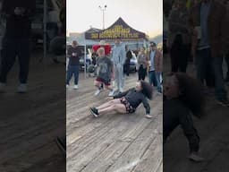 Steal The Ball, Win $100 At Santa Monica Pier!