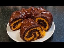 Carrot Cake Mixed with Chocolate!