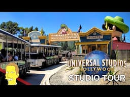 UNIVERSAL STUDIOS HOLLYWOOD: Full Backlot Studio Tour [4K]