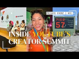 Come With Me to NYC for the YouTube Creator Summit | What I Wore, Manifested & Learned