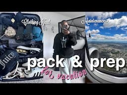 he flew me out to Miami| pack & prep with me for vacation| hair appt, nails, haul, pack with me