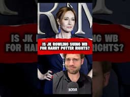 JK Rowling suing Warner Bros to regain control of the Harry Potter HBO series? 🤔 #harrypotter #hbo