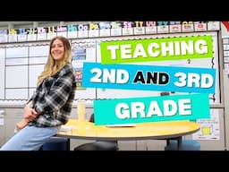 How I manage a SPLIT GRADLE LEVEL class! - Teaching Vlog