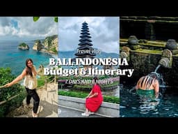 BALI, INDONESIA 🇮🇩 (7D6N W/ ₱30,000 BUDGET) | Uluwatu, Ubud & Seminyak