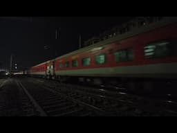 Howrah-Indore Shipra Express Destroying Dankuni LC At 130KMPH🔥