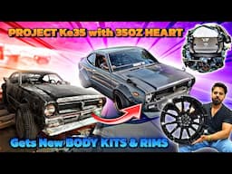 Toyota Corolla Ke35 With 350Z Heart Gets New Body kit 👌🏻 & Alloy Rims 🔥