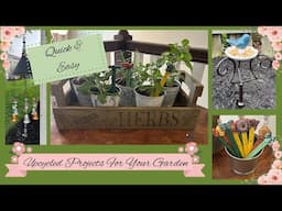 Quick & Easy Upcycles For Your Garden