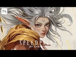 Photoshop Speedpainting - Golden Revery