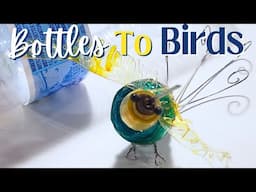 Upcycle Water Bottles Into Cute and Quirky Humming Bird Friends
