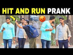 Hit and Run Prank With Twist | Prakash Peswani Prank |