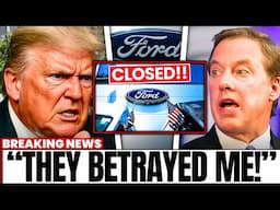 Trump FURIOUS after Ford Decides to Move Production to Mexico: Trump's Tariff Chaos