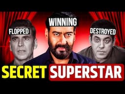"Ajay Devgn Outsmarts Akshay & Salman: The Silent Superstar Strikes Again" #bollywood