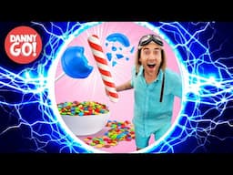“Candy Cane Crush!” 🍭💥 Christmas Drum-Along Dance ⚡️HYPERSPEED REMIX⚡️/// Danny Go! Songs for Kids