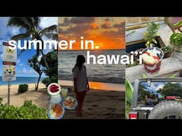 O'ahu, we are back!! north shore, beach days, watching sunsets & lots of food