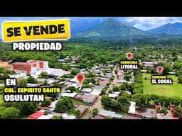 PROPIEDAD EN VENTA en USULUTAN COLONIA ESPIRITU SANTO $120,000 NEGOCIABLE