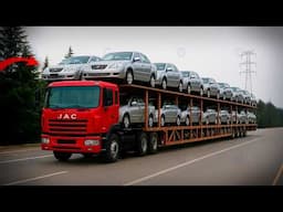 This Is How They TRANSPORT Up to 30 CARS on a Single TRUCK in CHINA – The XL TRUCKS
