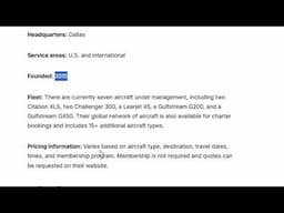 What is a charter private jet? Best private jet charter companies.