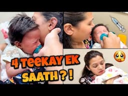 Doctor Ne Kaha: 4 Teekay Ek Saath! 😱 Baby Ki Tabiyat Bigad Gayi, Pura Din Tension Mein | Vlog 41