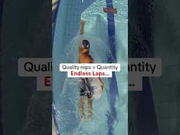 Just swimming more doesn’t guarantee progress.