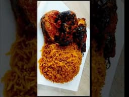 spicy Jollof rice with pepper seefood @ayikitchen #food #follow