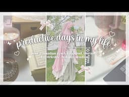 ౨ৎ productive days in my life | post-ramadan reset, tahajjud, Qur’an & knowledge, baking, studies