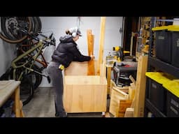 Scrap Wood Cart Build + Restoring a Belt Sander