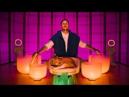 Nervous System Reset Sound Bath | Crystal Singing Bowls for Total Calm