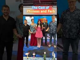 Hanging out with the Cast of Phineas and Ferb!? ☀️🧡🎢🍿🎶