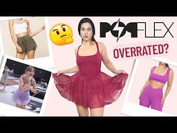IS POPFLEX OVERRATED? MASSIVE POPFLEX ACTIVE TRY ON HAUL & HONEST REVIEW! BLOGILATES DOING TOO MUCH?