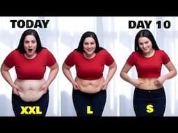 Results in 10 Days | 1 Minute Standing Exercises To Lose Belly Fat Forever