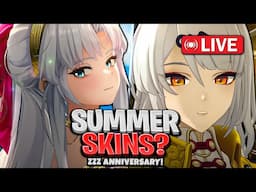 🔴 LIVE: ZZZ Anniversary Patch + Wuthering Waves Summer Skins?!