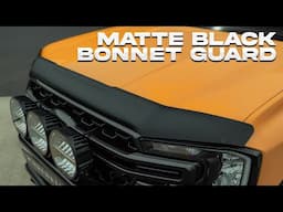 Ford Ranger 2023+ Matte Black Bonnet Protector/Guard